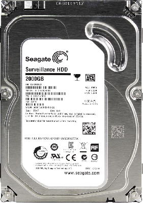 Жесткий диск 2Tb Seagate by Surveillanc 3.5'', SATAIII, 5900 об/мин, 64 МБ 
