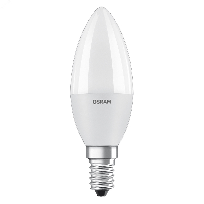 Лампа светодиодная LED Antibacterial Свеча 7,5Вт (замена 75 Вт), 806Лм, 4000 К, цоколь E14 OSRAM