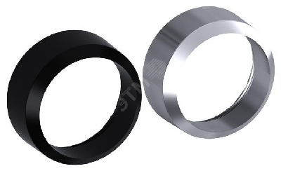 Кольцо декоративное KA1-8021 хромированный металл для кнопок