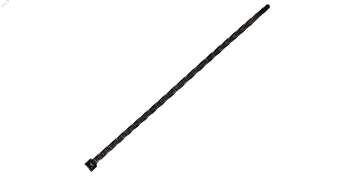 Стяжка кабельная PRNS 200х4,8 черная атмосферостойкая (80 шт)