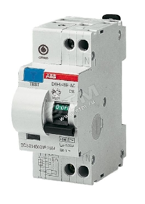 Выключатель автоматический дифференциальный (АВДТ) DSH941R 1п+N C25А 30мА тип АС