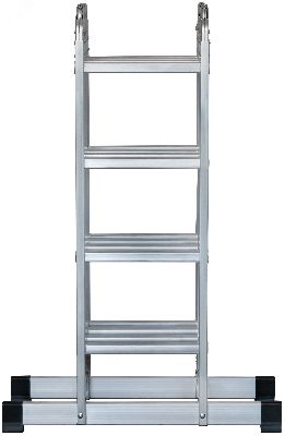 Лестница-трансформер алюминиевая, 4 секции х 4 ступени, вес 13.2 кг