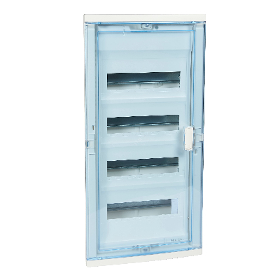 Щит ЩРв-П-56 прозрачная дверь IP40 синяя Nedbox