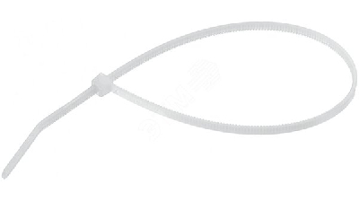 Стяжка кабельная 200х2.5мм натуральный (100шт)
