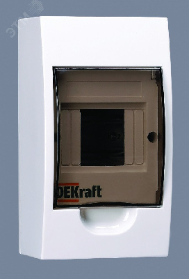 Щит распределительный навесной ЩРн-П-4 IP41 пластиковый прозрачная дверь