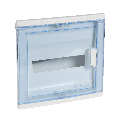Щит ЩРв-П-14 прозрачная дверь IP40 синяя Nedbox