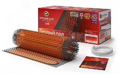 Мат нагревательный для электрического теплого пола ProfiMat 1.5 кв.м 270 Вт