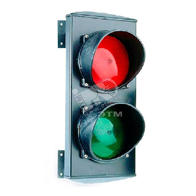 Светофор ламповый (красный/зеленый)