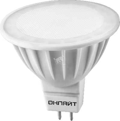 Лампа светодиодная LED 5вт 230в GU5.3 белый ОНЛАЙТ