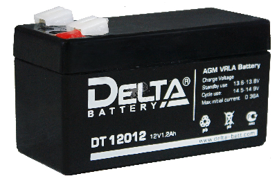 Аккумулятор DT 12В 1.2Ач