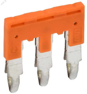 ARMAFIX Перемычка JY6-3 втычная 3PIN для колодки клеммной CY6 IEK