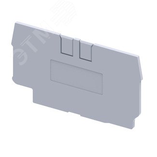 Крышка концевая для клеммы проходной OptiClip EPCX6-серый