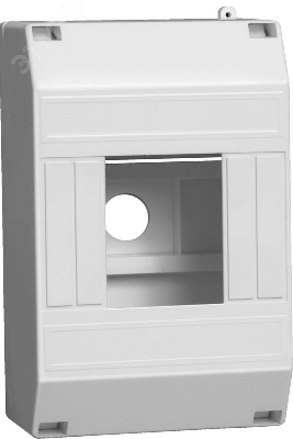 Щит распределительный навесной ЩРн-П-4 IP30 пластиковый белый без двери КМПн 1/4