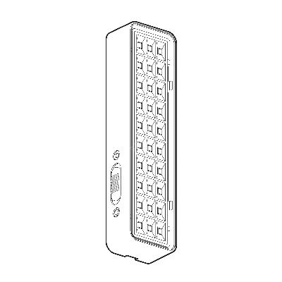 Светильник светодиодный аварийный непостоянный DBA-101-0-20 30LED 5ч IP20 (40/3360) ЭРА