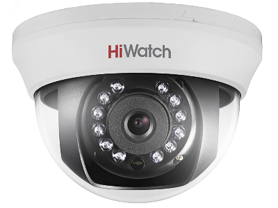 Видеокамера HD-TVI 2Мп внутренняя купольная с ИК-подсветкой до 20м (2.8мм)
