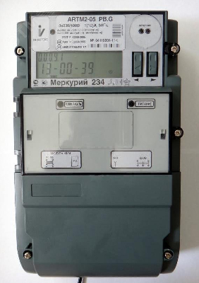 Счетчик электроэнергии Меркурий 234 ARTMX2-03 PBR.G трехфазный многотарифный 5(10) Щ ЖКИ оптопорт GSM2*RS485 2 Тарифа МСК