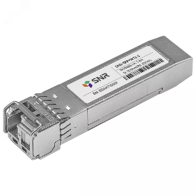 Модуль SFP+ WDM 1хLC, 10 Гб/с, 5 дБ, Tx:1270/Rx:1330 нм, до 3 км -SFP+W73-3