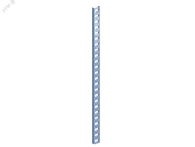 Стойка кабельная 1200мм оцинкованная