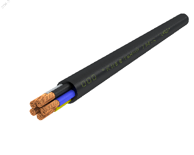 Кабель силовой КГТП-ХЛ 5х2.5(N.PE)-220/380-3бар