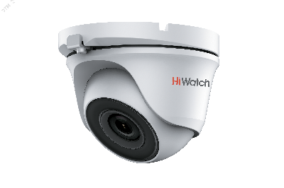 Видеокамера HD-TVI 2Мп уличная купольная с        ИК-подсветкой до 20м (2.8мм)