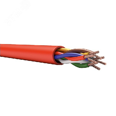 Кабель КПСГТТнг(A)-HF 1x2x0.75 ТУ                 3581-004-53930360-2010 красный