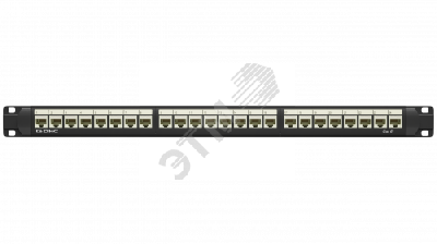 Патч-панель 191UCAT6 24 модуля RJ45 неэкранированная