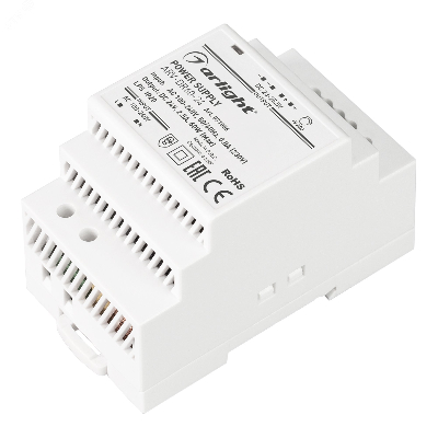 Блок питания ARV-DR60-24 (24V, 2.5A, 60W) (ARL, IP20 DIN-рейка)