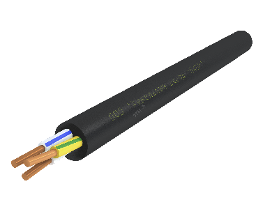 Кабель силовой ВВГнг(А)-LS 3х1.5 (N, PE)-0.660 однопроволочный