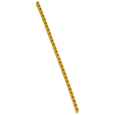 CAB3 Кольцо маркировочное 1.5-2.5мм (4) желтое    (1200шт)