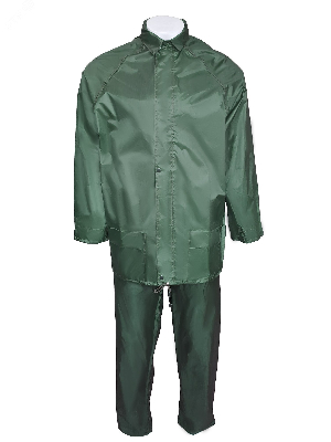 Костюм мужской влагозащитный арт. JS-01 цв. зелёный р. L 48-50 170-188