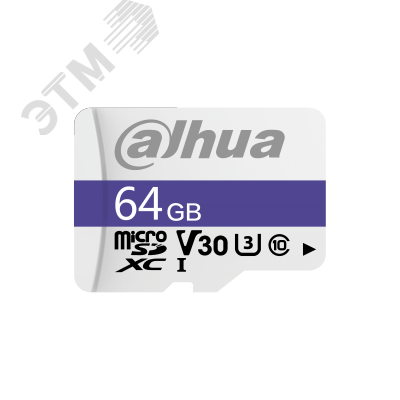 Карта памяти microSD, 64 ГБ, UHS-I, TBW 33 ТБ,