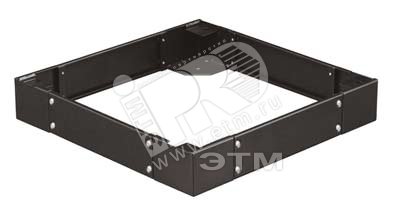 Цоколь 600*600*100мм для шкафов серии TTC цвет черный (RAL 9004)