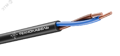 Кабель силовой ВВГнг(А)-LSLTx 2х1.5 ок(N)-0.660 ТРТС