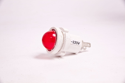 Лампа коммутаторная светодиодная СКЛ14-2-220 красная