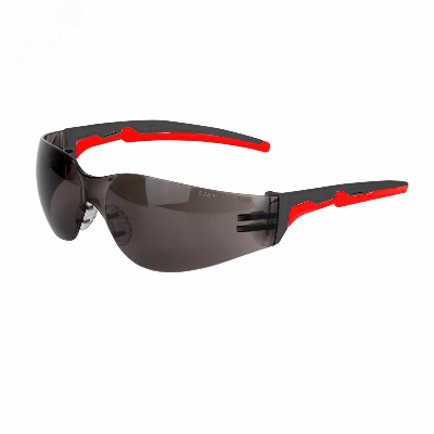Очки защитные О15 HAMMER ACTIVE StrongGlass (5-2.5 (современные легкие универсальные очки с увеличенным панорамным обзором, плотно прилегают и полностью защищают область вокруг глаз, гибкие, плоские заушники для комфортного ношения с защитными к