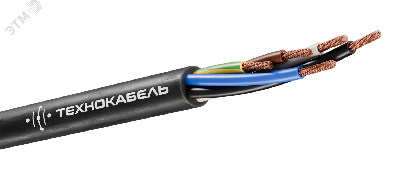 Кабель силовой КГВВнг(А)-LS 5Х1.5 (N.PE)-0.660 ТРТС