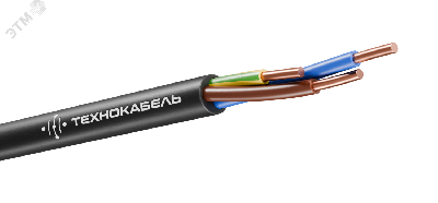 Кабель силовой ВВГнг(А)-LS 3Х2.5 ок(N.PE)-0.660 ТРТС