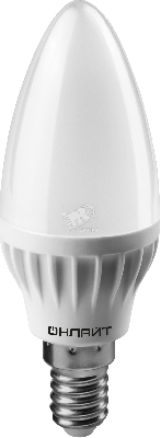 Лампа светодиодная LED 6вт E14 белый матовая свеча ОНЛАЙТ