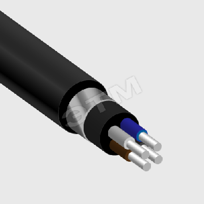 Кабель силовой АВБШв 4х35ок-0.660 ТРТС однопроволочный