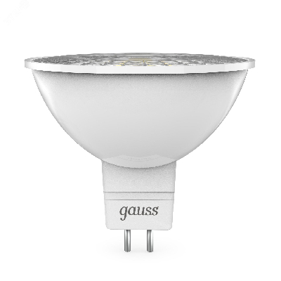 Лампа светодиодная LED 5 Вт 530 Лм 4100К 12 В белая GU5.3 MR16 Black Gauss