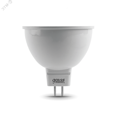 Лампа светодиодная LED 3,5 Вт 300 Лм 4100К белая GU5.3 MR16 Elementary Gauss