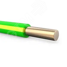 Провод силовой ПуГВнг(А)-LS 1х0,5(PE) 450/750     зелено- желтый 100м