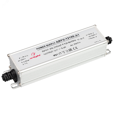 Блок питания ARPV-12100-A1 (12V, 8.3A, 100W)      (Arlight, IP67 Металл, 3 года)