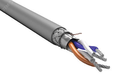 Кабель интерфейсный ITK RS-485 1х2х0.78 нг(А)-LS серый (200м)