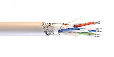 Кабель симметричный для промышленного интерфейса RS-485 СегментКИ-485-Энг(А)-HF 1х2х0.6