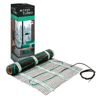 Мат нагревательный STEP TURBO 200 Вт/м2 200 Вт 1  м2