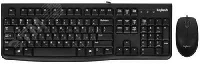 Комплект клавиатура + мышь MK120 Desktop, черный