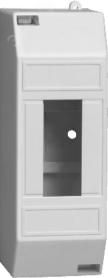 Щит распределительный навесной ЩРн-П-2 IP20 пластиковый белый без двери КМПн 1/2