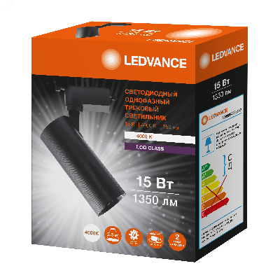 Светильник трековый ECO 1PH LEDVANCE 15Вт 1350Лм 4000КIP20