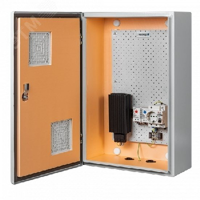 Термошкаф с обогревом и пассивной вентиляцией, IP54, -55 до +50°С, 360x560x190мм
